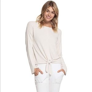 Barefoot Dreams Ultra Lite Tie Front Top